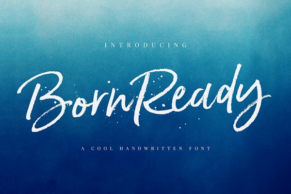 Download Born Ready Marker Font