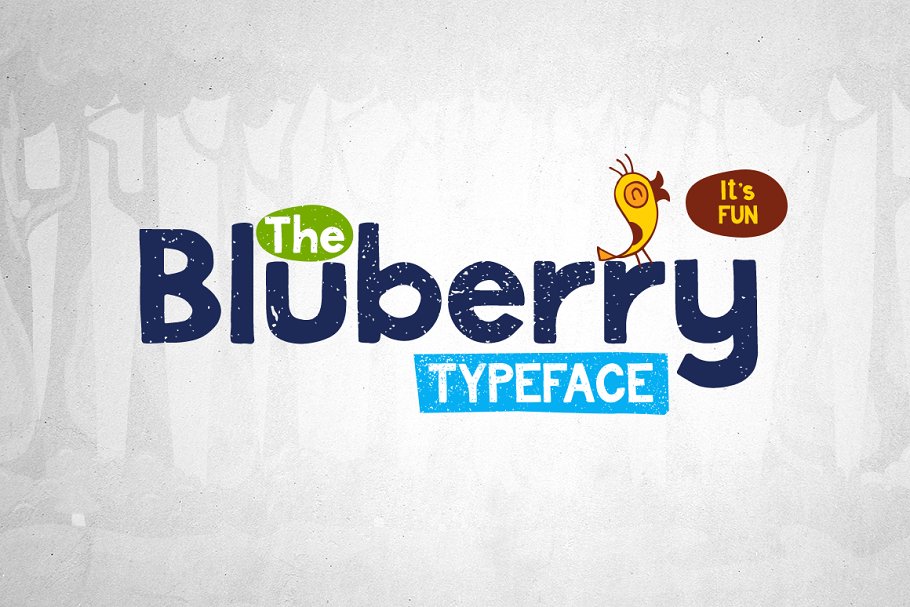 Download Bluberry Typeface