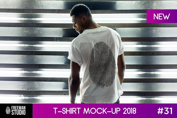 Download T-Shirt Mock-Up 2018 #31