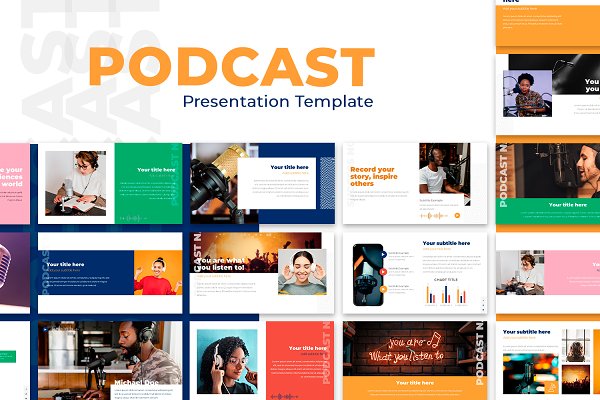 Download Podcast Powerpoint Template