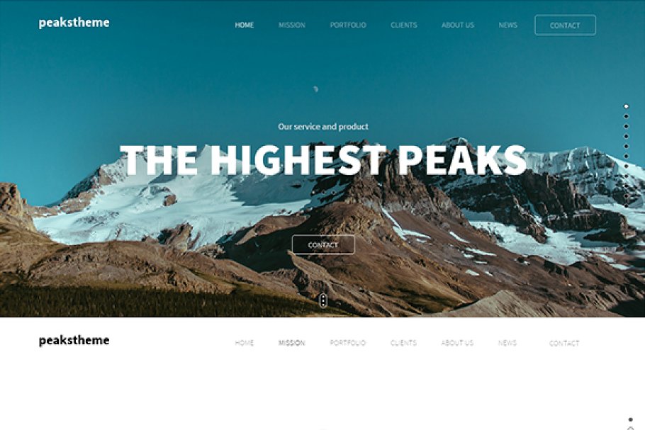 Download Peaks' Digital Agency Template