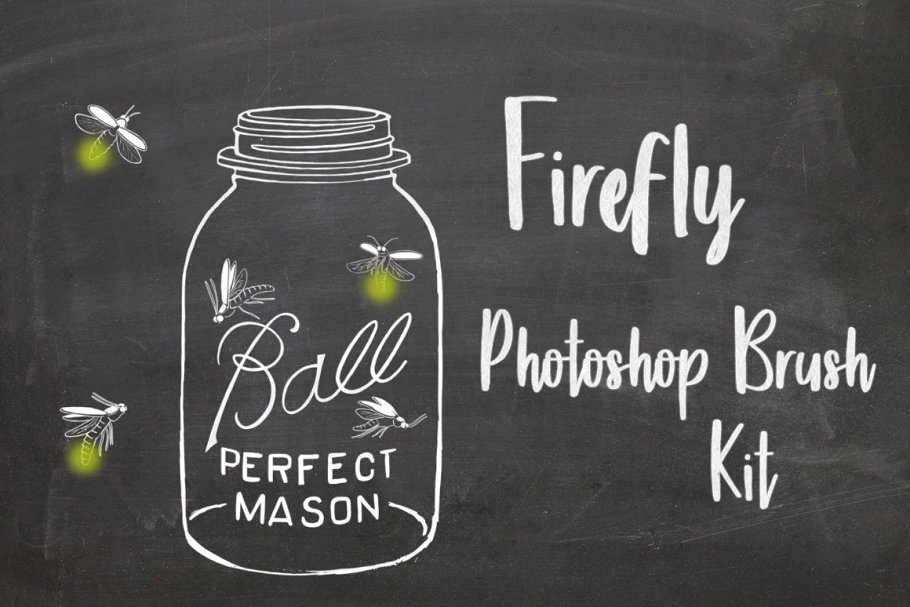 Download Firefly Mason Jar Photoshop Brushes