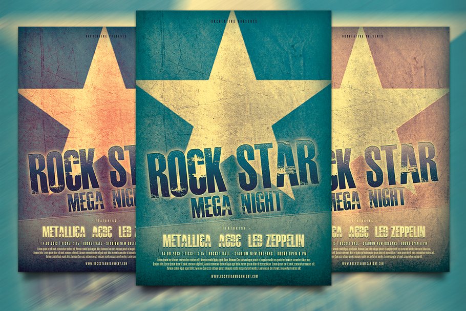 Download Rock Star Flyer / Poster