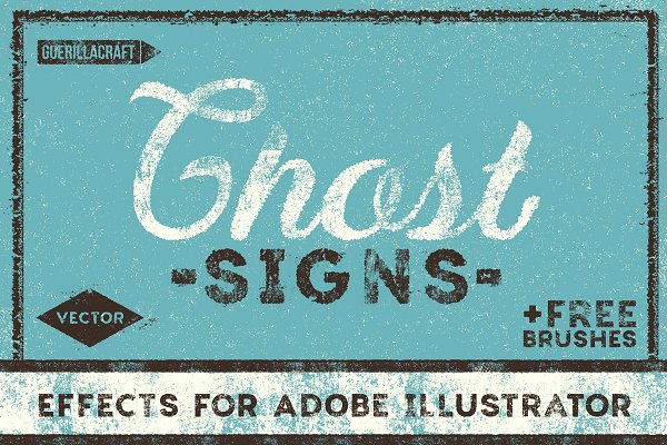 Download Ghost Signs for Adobe Illustrator