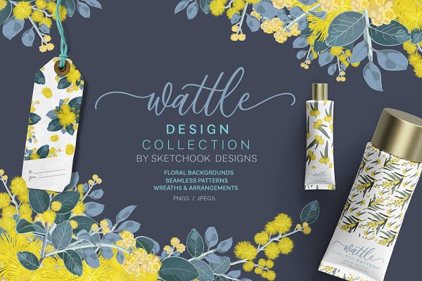 Download Golden Wattle Design Collection