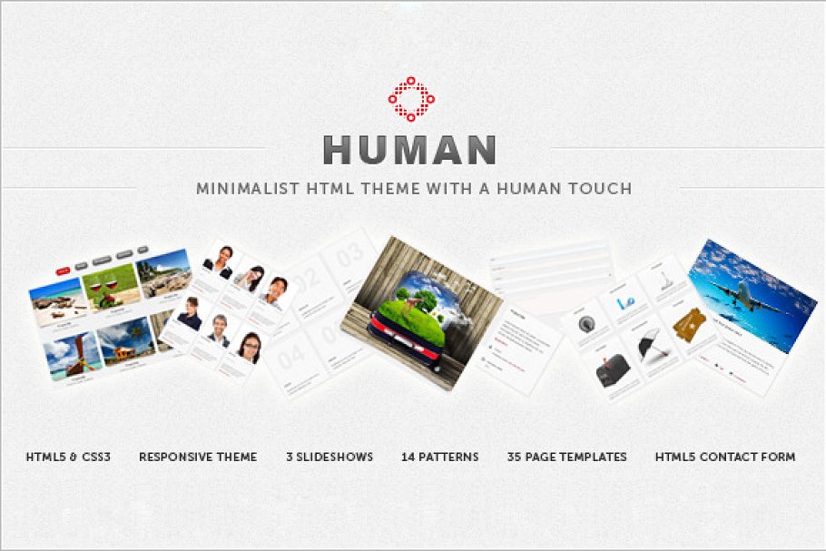 Download Human - Responsive HTML5 theme