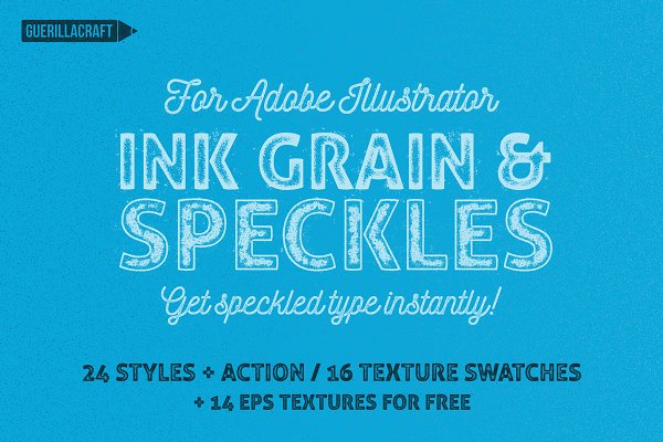 Download Ink Grain&Speckles for Illustrator
