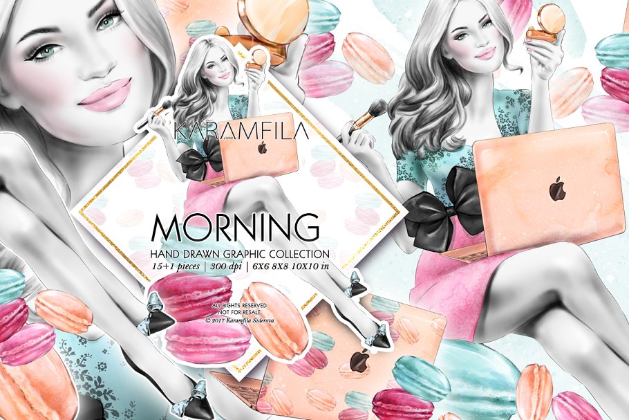 Download Morning Girl Boss Fashion Clipart
