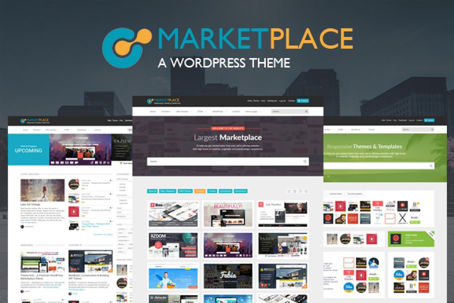 Download Wordpress Marketplace Theme