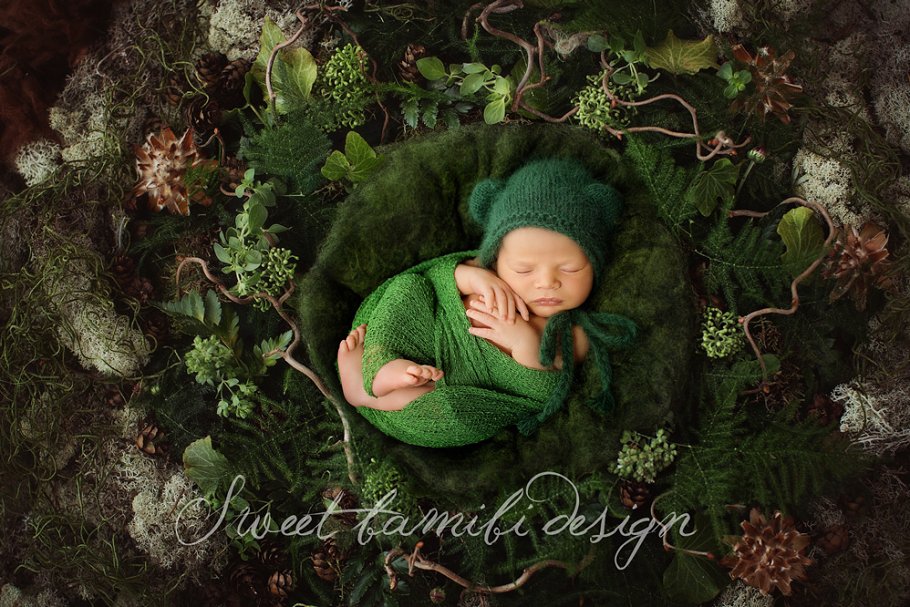 Download Newborn Photography Digital Backdrop