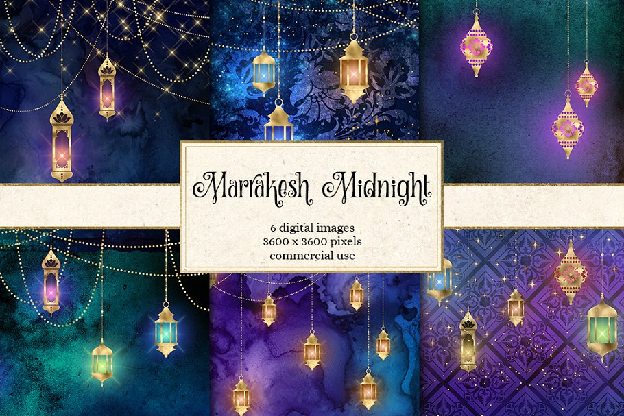 Download Marrakesh Midnight Backgrounds