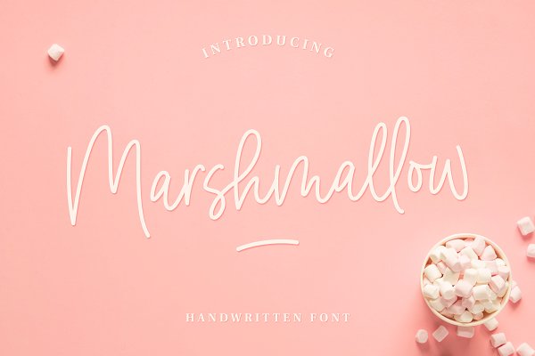 Download Marshmallow Handwritten Font