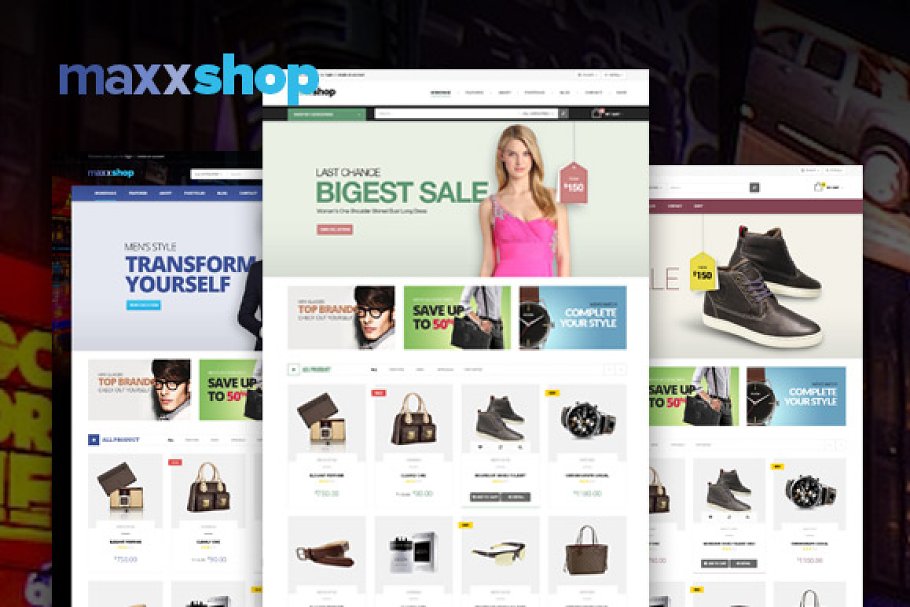 Download Maxx - Shopify Theme