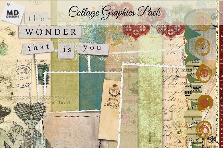 Download Collage Graphic Pack