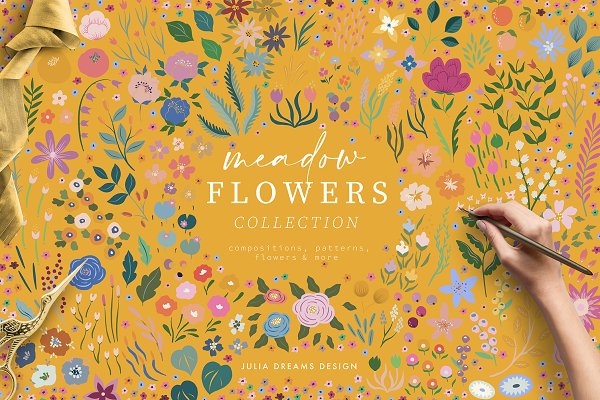 Download Meadow Flowers Collection