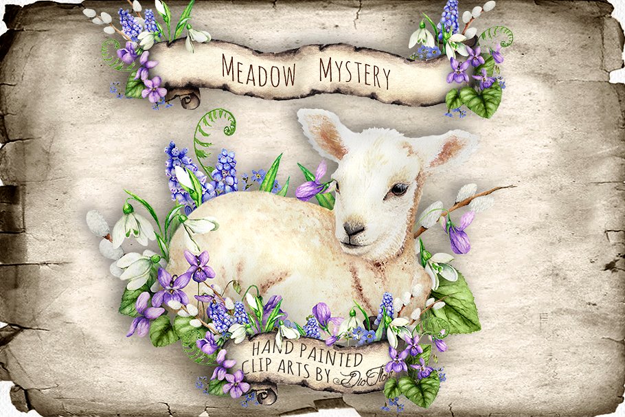 Download Lamb Easter Watercolor