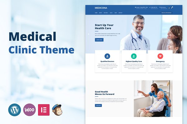 Download Medicona - Medical Clinic WP Theme