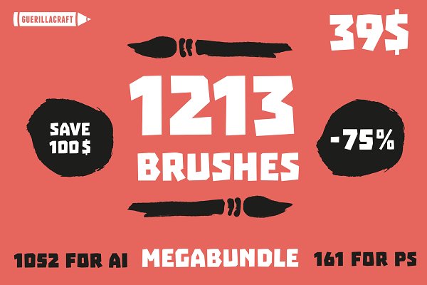 Download ALL Brushes By Guerillacraft