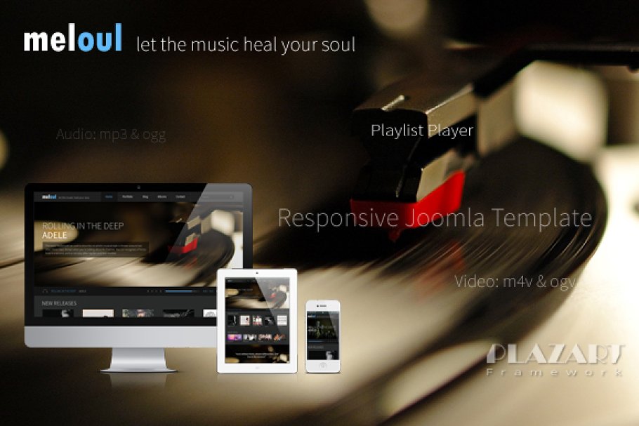 Download Meloul - Music Joomla Template