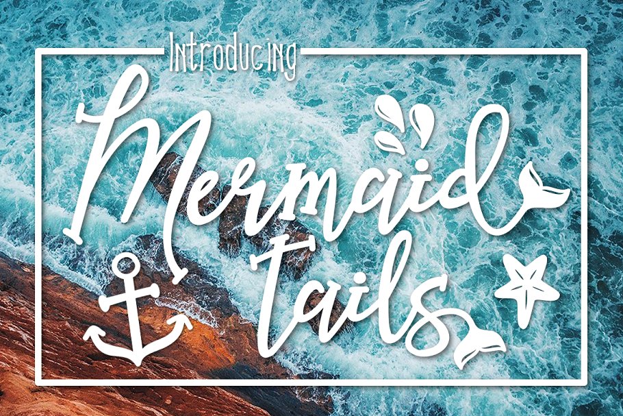 Download Mermaid Tails a Summertime Typeface