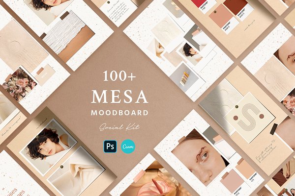 Download Mesa Moodboard - Social Kit