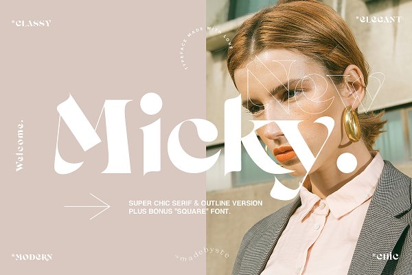 Download Micky - Regular + Outline & Bonus