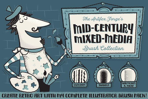 Download Mid-Century Mixed Media Collection