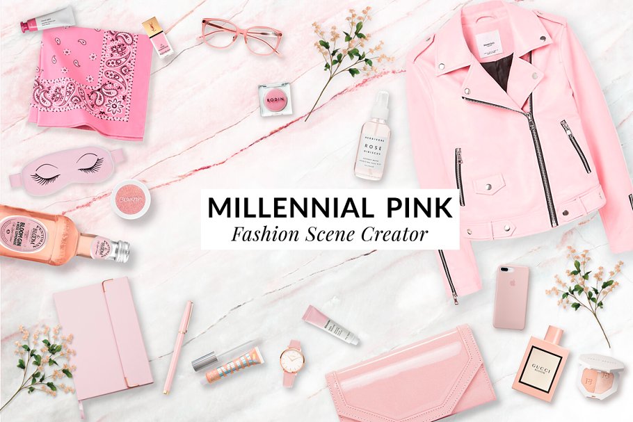 Download Millennial pink custom scene creator