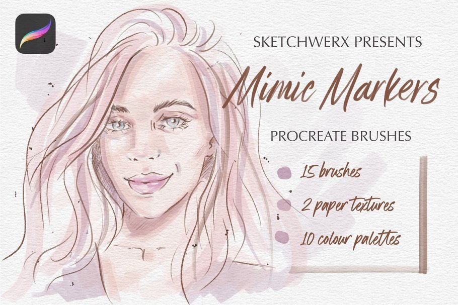 Download Mimic Markers for Procreate