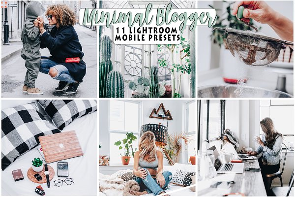 Download 11 Minimalistic Blogger | Mobile Lig