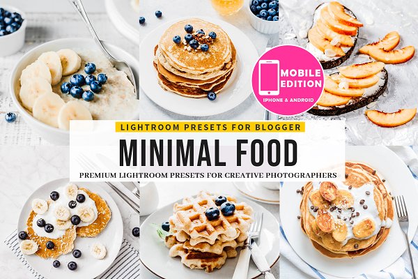 Download Minimal Food Lightroom Presets