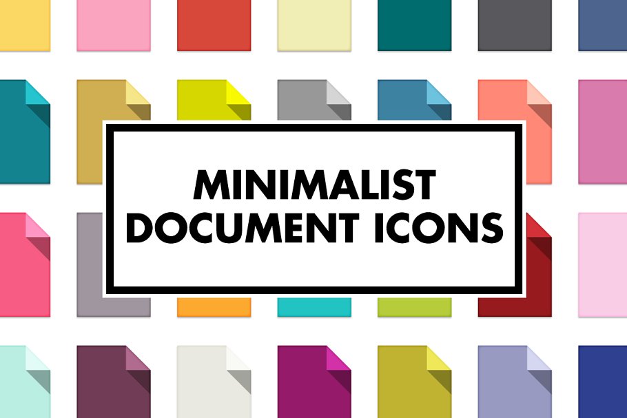 Download Minimalist Document Icons