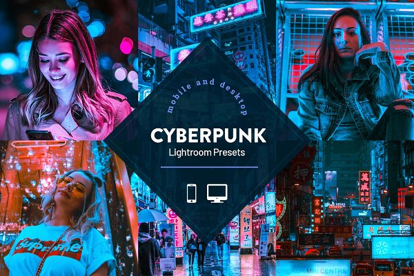 Download CyberPunk Lightroom Presets