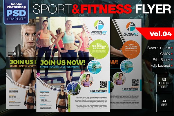 Download Sport & Fitness Flyer Vol.04