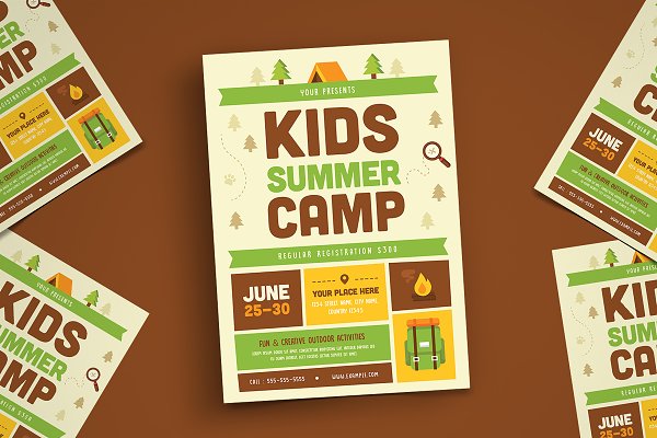 Download Kids Summer Camp Flyer