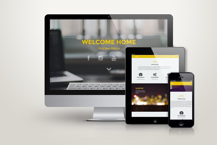Download Home - HTML Responsive One Page