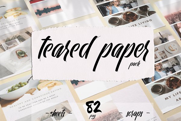 Download Teared Paper Pack