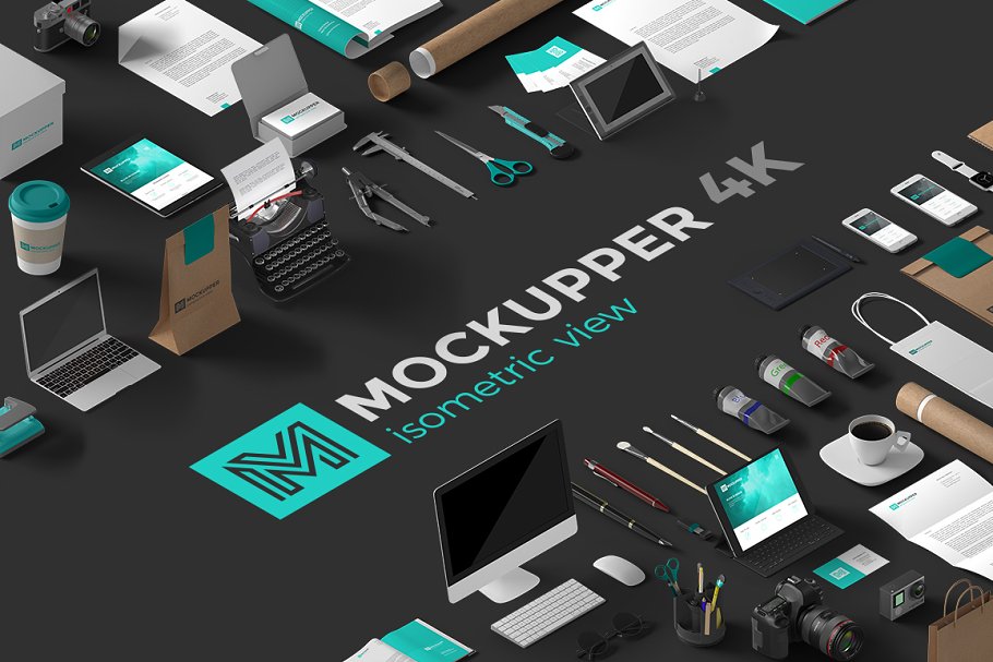 Download Mockupper Scene Generator Isometric