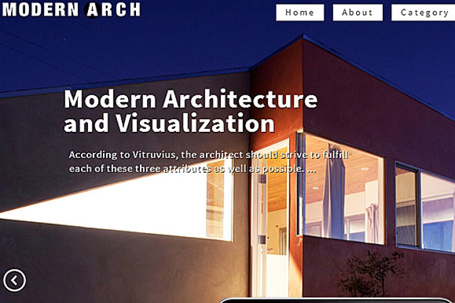 Download Modern Architecture Responsive Theme