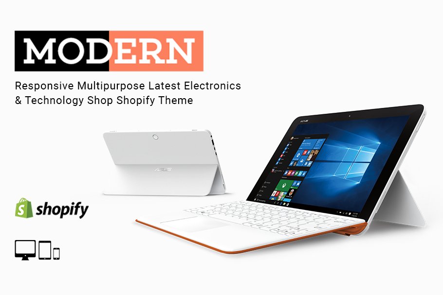 Download Modern Electronics Shopify Theme