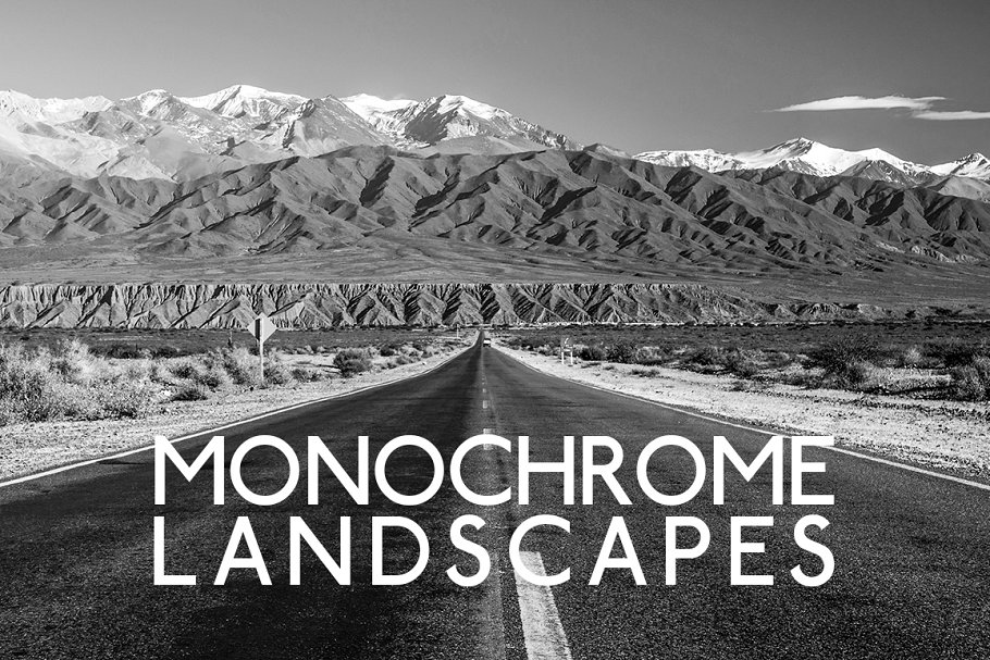 Download Monochrome and B&W Landscape Presets