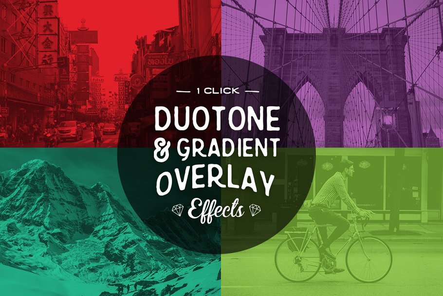 Download Duotone Photoshop Actions