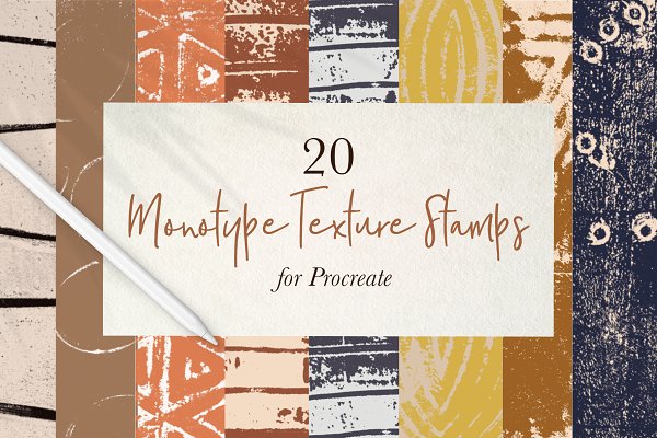 Download Procreate Monotype Texture Stamps