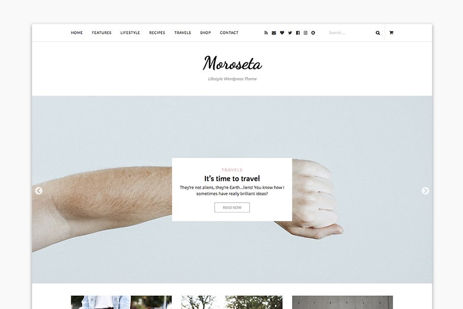 Download Moroseta - Blog & Shop Theme