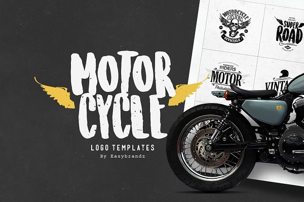 Download Motorcycle Logo Templates