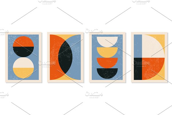 Download Set of minimal 20s geometric design