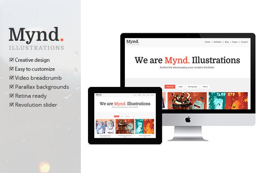 Download Mynd - Creative Portfolio Theme