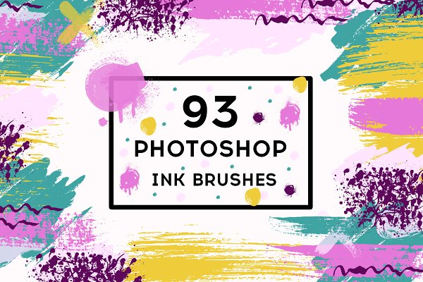 Download Set 93 Photoshop ink brushes