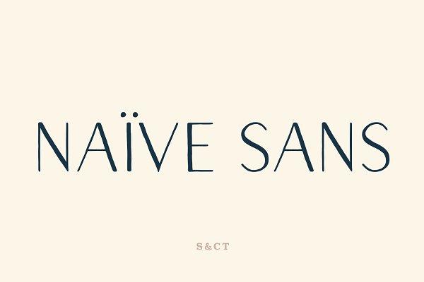 Download Naive Sans Font Collection