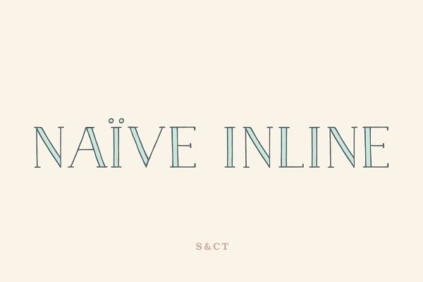 Download Naive Inline Font Collection